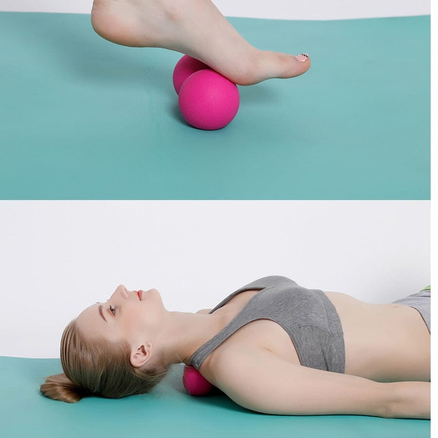 DualBall™ - Accessoire relaxant de massage et fitness - Enfin-Fit